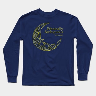 Ethnically Ambiguous Crescent - Arabic Long Sleeve T-Shirt